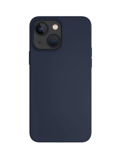 Чехол Silicone Case MagSafe для iPhone 14 Plus темно синий Vlp