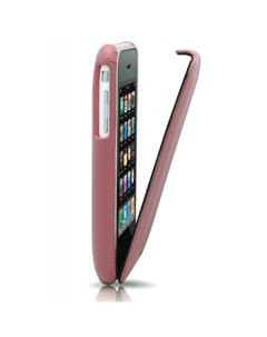 Кожаный чехол Jacka Type для Apple iPhone 3GS 3G розовый Melkco