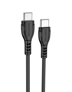 Дата кабель BX51 Triumph USB Type C USB Type C 1 м черный Borofone