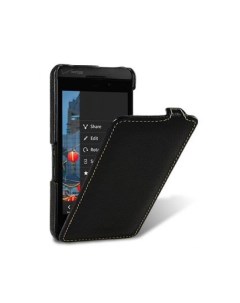 Кожаный чехол Jacka Type для Blackberry Z10 черный Melkco