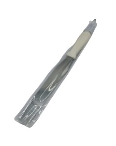 Лопатка кулинарная прямая с белой ручкой 38 см Nobrand