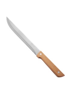 Нож универсальный КМ 5318 лезвие 12 5 см нержавеющая сталь деревянная ручка Kamille