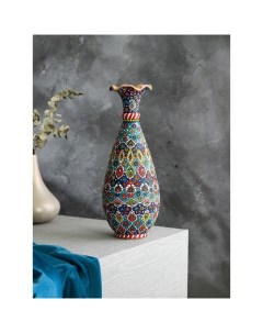 Ваза напольная Персия 44 см керамика микс Иран Керамика ручной работы