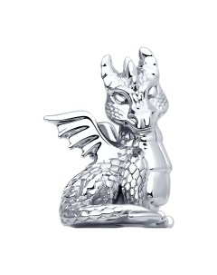 Сувенир Дракон из серебра Sokolov