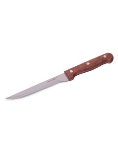 Нож для костей лезвие 14 5 см рукоятка 12 см нержавеющая сталь деревянная ручка Kamille