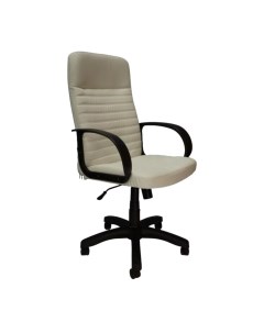 Кресло офисное ЯрКресло Кр60 ТГ Пласт ЭКО5 экокожа белая Яркресла