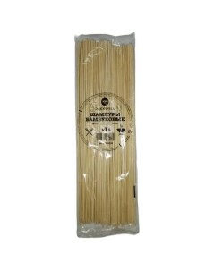 Набор шампуров шпажки деревянные 20 см 100 шт Packwell