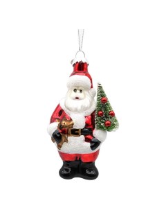 Елочная игрушка Дед Мороз 12 см Маркет перекресток