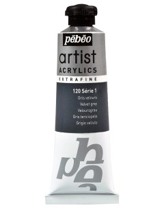Краска художественная Artist Acrylics Extra Fine акрил 1 37 мл серый Pebeo