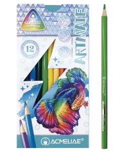 Цветные карандаши 12 цветов 43126 Acmeliae