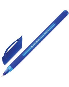 Ручка шариковая Extra Glide Soft Blue 142926 синяя 0 35 мм 12 штук Brauberg