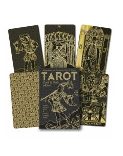 Карты Таро Tarot Black and Gold Edition Lo scarabeo