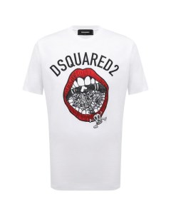 Хлопковая футболка Dsquared2