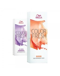 Color Fresh безаммиачная оттеночная краска для волос 81643596 6 0 темный блонд натуральный 75 мл Wella (германия)