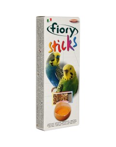 Лакомство Sticks для волнистых попугаев с яйцом 60 Fiory