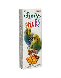 Лакомство Sticks для волнистых попугаев с медом 60 Fiory