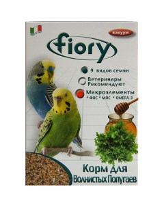 Корм для птиц Parrocchetti Africa для средних попугаев 800г Fiory