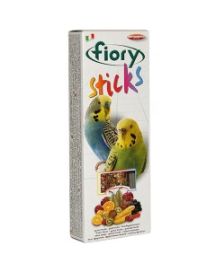 Лакомство Sticks для волнистых попугаев с фруктами 60 Fiory