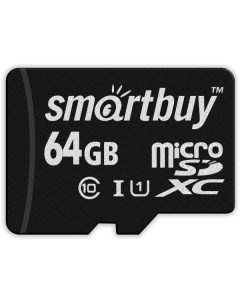 Карта памяти SDXC Micro Smartbuy SB64GBSDCL10 00 SB64GBSDCL10 00