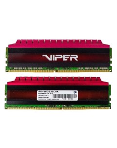 Оперативная память Patriot 16GB Viper 4 DDR4 3200Mhz PV416G320C6K 16GB Viper 4 DDR4 3200Mhz PV416G32 Patriòt