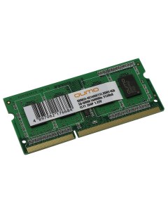 Модуль памяти 4GB DDR3L 1600MHz SODIMM 204pin CL11 QUM3S 4G1600C11L Qumo