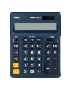 Калькулятор настольный EM888F blue Deli