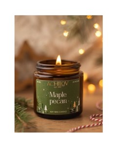 Свеча ароматическая новогодняя Maple pecan 100 мл Achilov