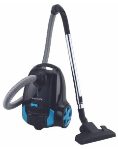 Пылесос Willmark VC-2650DBM, черно-голубой