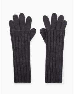 Перчатки для девочки GAS012231 темно серый меланж 8 10л 0 Gloria jeans