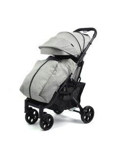 Детская прогулочная коляска Panda Baby Pro Max Cosmo цвет серый Chiccolino