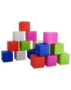Игрушка пластмассовая Набор кубики малые МИШКА КОСТРОМА Мишка кострома