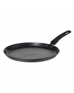 Сковорода блинная 24 см с покрытием сталь черная Crepe Kuchenland