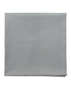 Скатерть жаккардовая серого цвета из хлопка с вышивкой из коллекции essential 180х180 см Nobrand