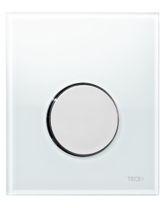 Кнопка смыва Loop Urinal 9242660 белое стекло кнопка хром Tece