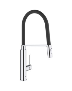 Смеситель для кухни Concetto Хром Черный 31491000 Grohe