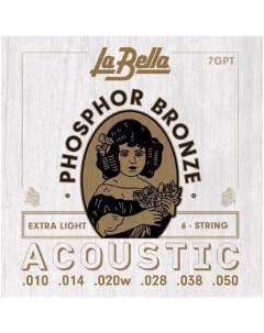 Струны для акустической гитары 7 GPT La bella