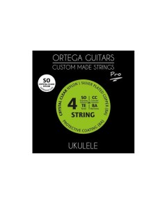 Pro Комплект струн для укулеле сопрано с покрытием UKP SO Ortega