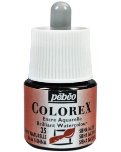 Акварельные чернила Colorex 45 мл сиена натуральная Pebeo