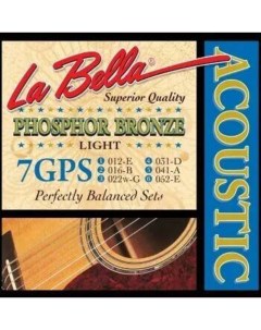 Струны для акустической гитары 7GPS La bella