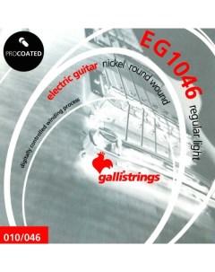 Струны для электрогитары EG1046 Galli strings