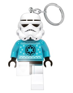 Брелок фонарик для ключей Star Wars Stormtrooper in Sweater Штормтрупер в свитере Lego