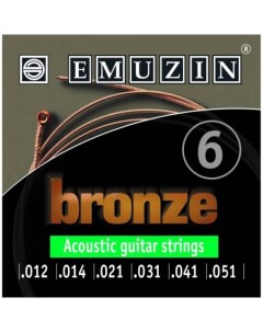 Одиночная струна для акустической гитары 021 Emuzin