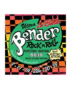 Струны для электрогитары B838 The Bender Ultra La bella
