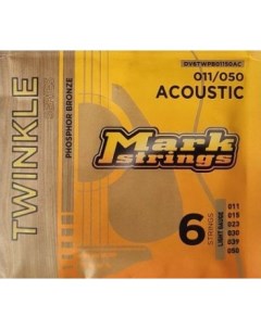 Струны для акустической гитары Twinkle Series DV6TWPB01150AC Markbass