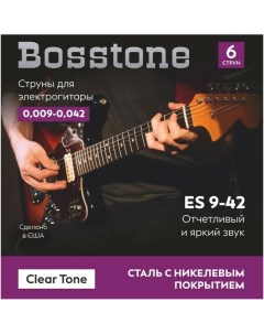 Струны для электрогитары Clear Tone ES 9 42 Bosstone