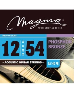 Струны для акустической гитары GA140PB Magma strings