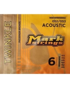 Струны для акустической гитары Twinkle Series DV6TWPB01253AC Markbass
