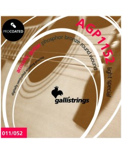 Струны для акустической гитары AGP1152 Galli strings