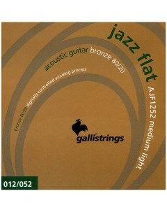 Струны для акустической гитары AJF1252 Galli strings