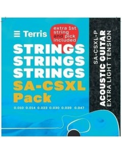 Струны для акустической гитары SA CSXL Pack Terris